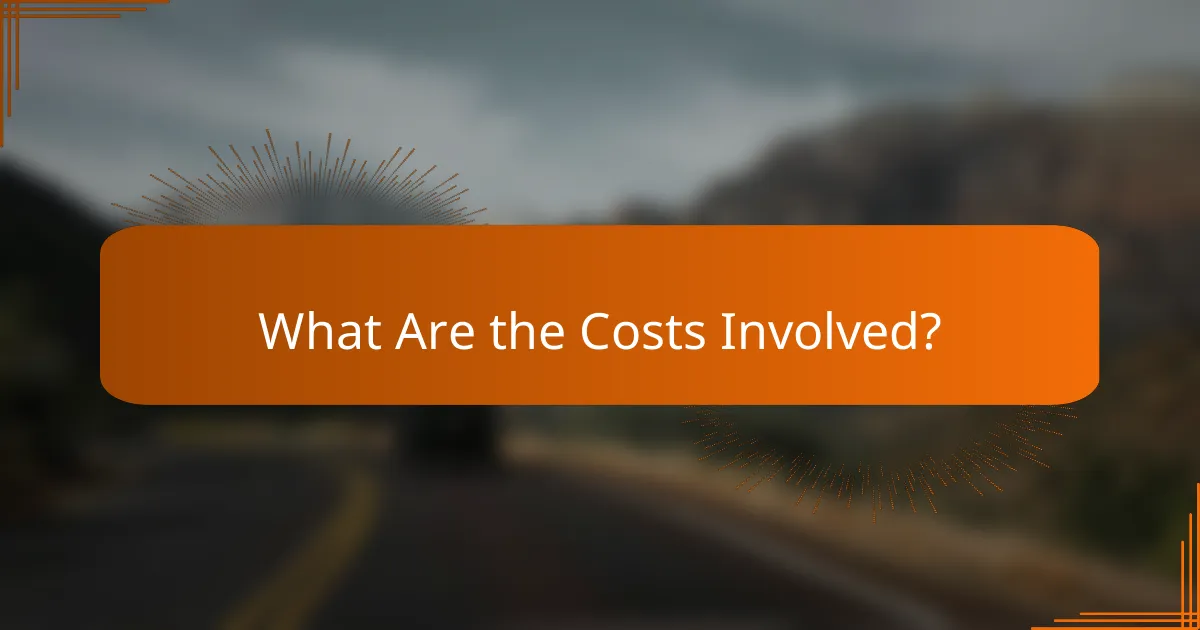 What Are the Costs Involved?